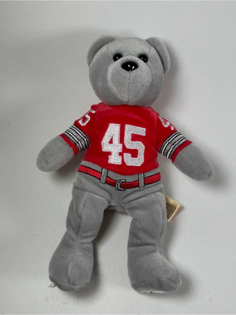 Team Beans Authentic Plush Bear Beanie Ohio State #45 Archie Griffin 8